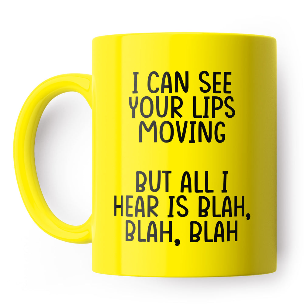 Blah Blah Blah White Mug #9 image